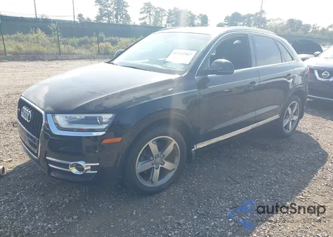 2015 Audi Q3 2.0T Premium Plus from USA, damaged, VIN WA1GFCFS5FR010383